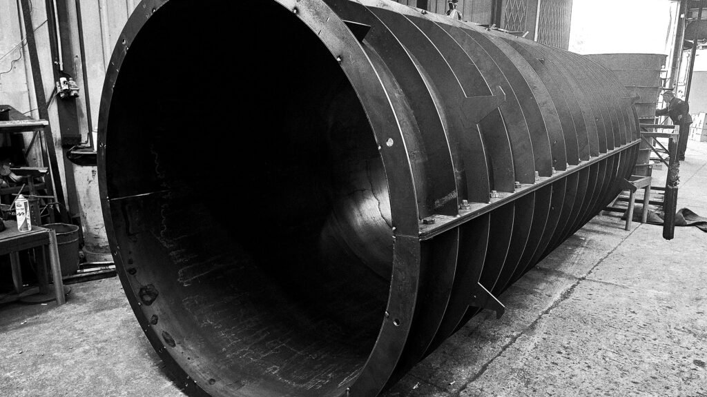 Cofragens metálicas circulares · Construcciones Madonu