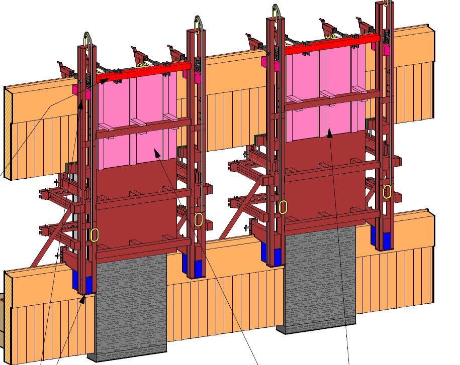 3D modelling of the formwork · PYTHON